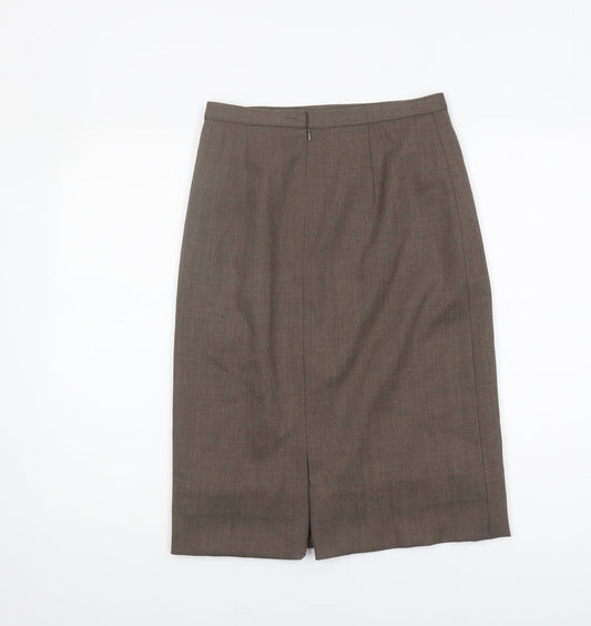 Episode Women's Brown Pencil Skirt, Size 8, Workwear