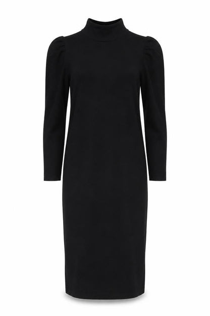 Oasis Women's Black Sheath Midi Dress, Size S
