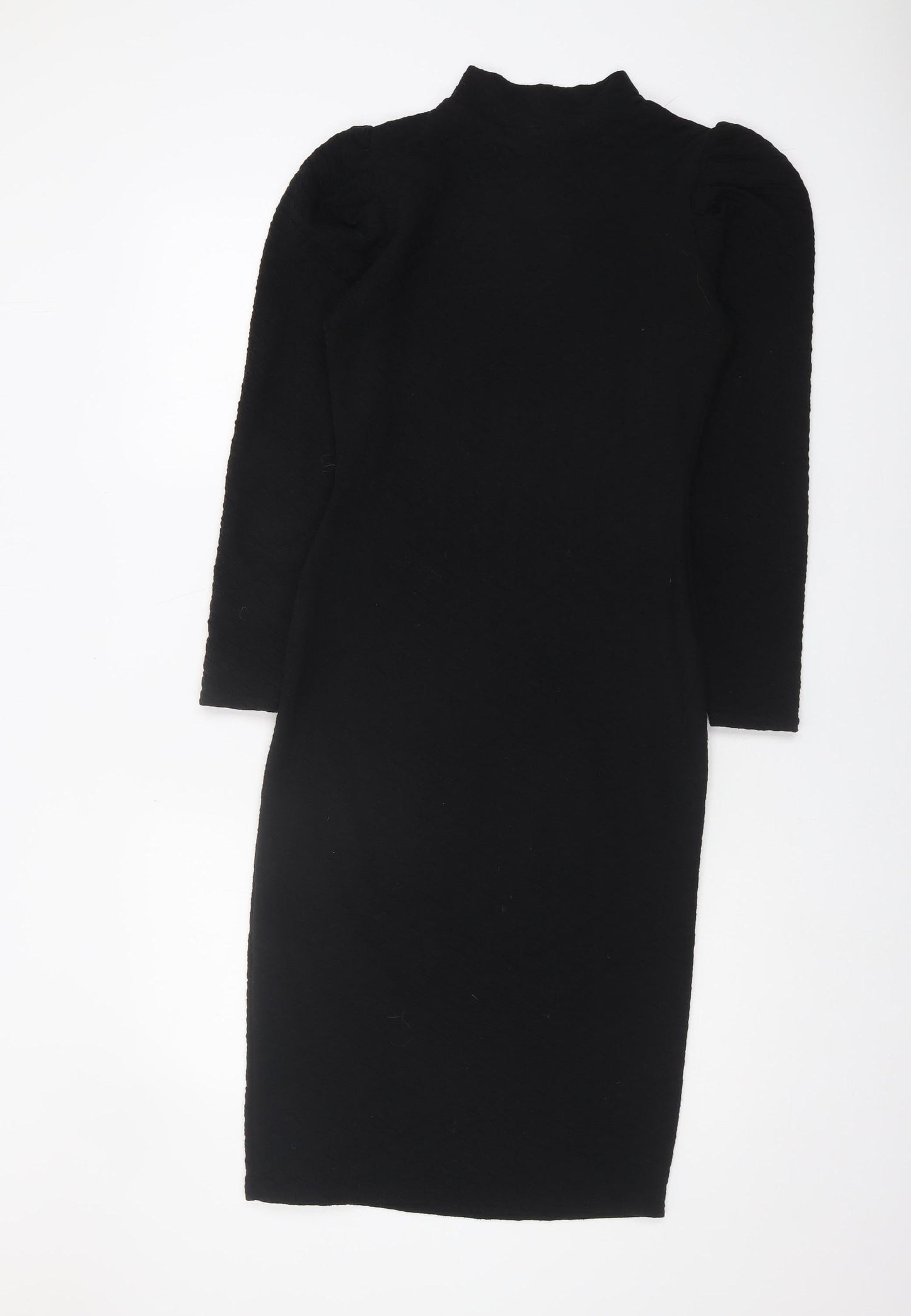 Oasis Women's Black Sheath Midi Dress, Size S