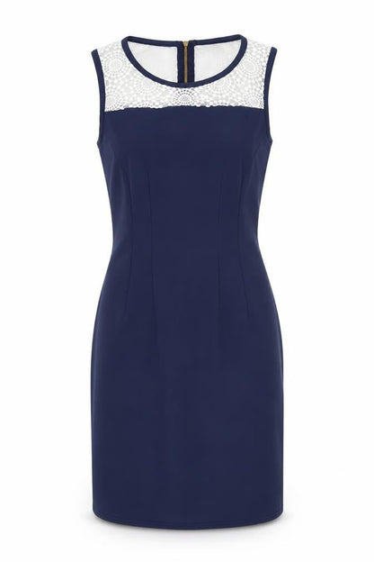 Closet Women's Blue Sheath Dress Size 10