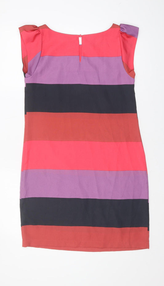 Next Women's Multicoloured Shift Dress Size 10