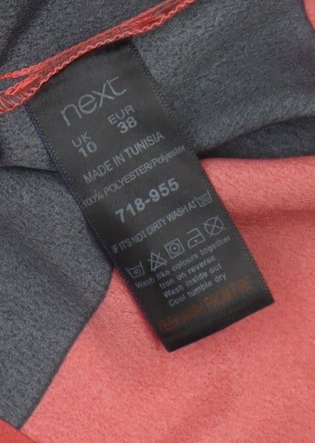 Next Women's Multicoloured Shift Dress Size 10