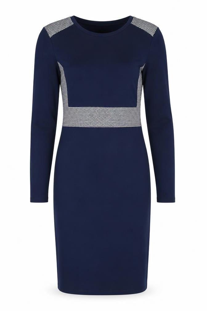 Marks and Spencer Women's Blue Sheath Dress Size 8
