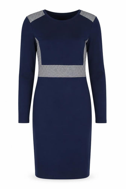 Marks and Spencer Women's Blue Sheath Dress Size 8