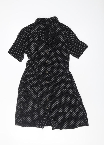 Urban Outfitters Women's Black XS Shirt Dress