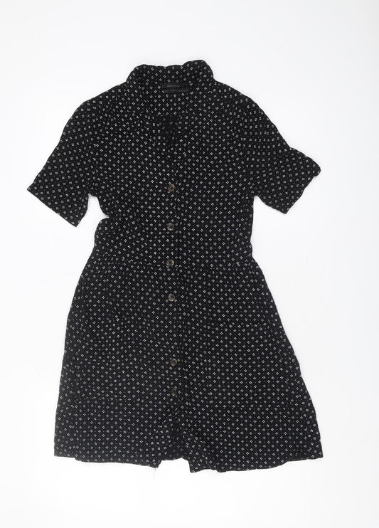 Urban Outfitters Women's Black XS Shirt Dress