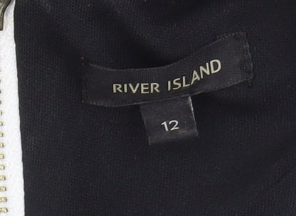 River Island Women’s Multicoloured Bodycon Dress Size 12