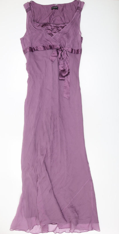 Long Tall Sally Women’s Purple Sleeveless Maxi Dress