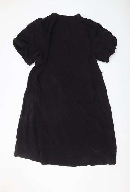 Et Vous Women's Black V-Neck Dress Size 18