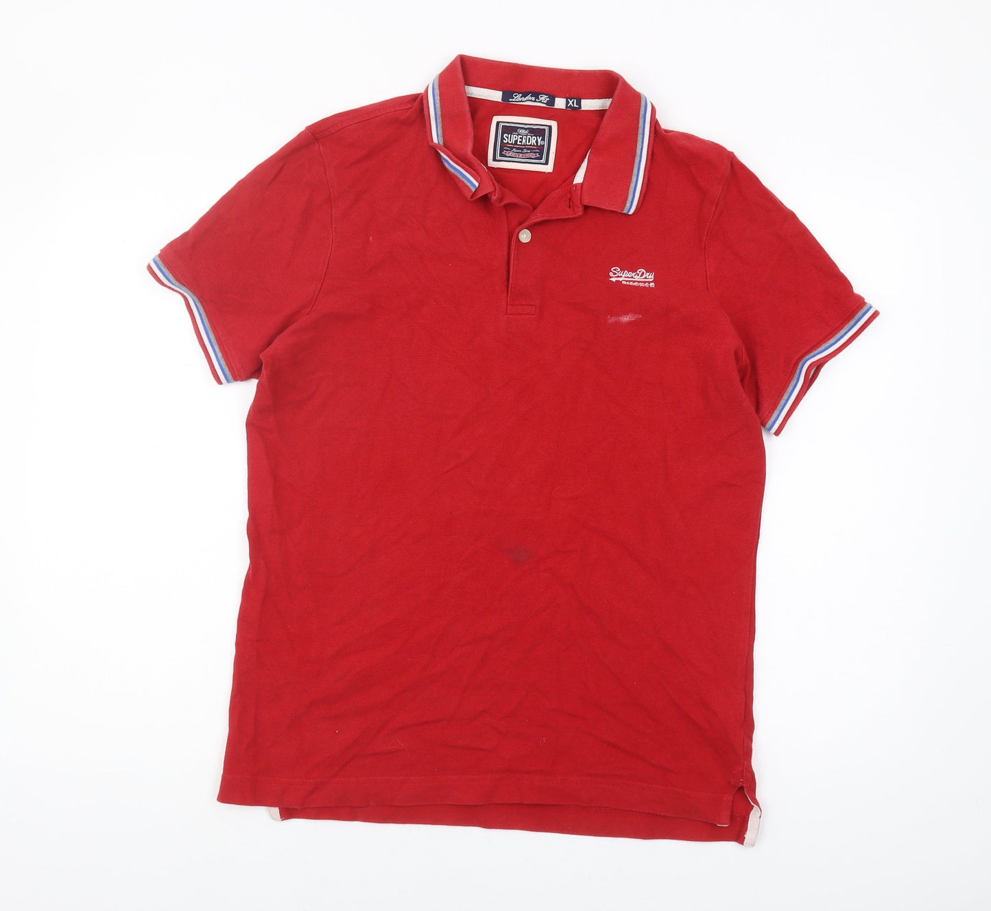 Mens UK Size XL Superdry Cotton Polo Shirt