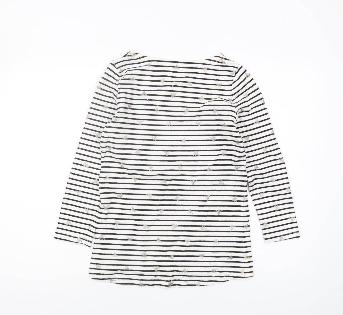 Womens UK Size 8 Joules Multicoloured Basic T-Shirt