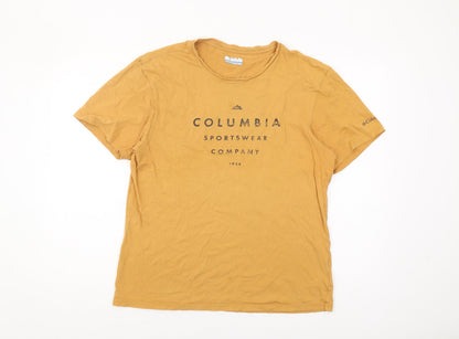Mens UK Size M Columbia Brown  T-Shirt