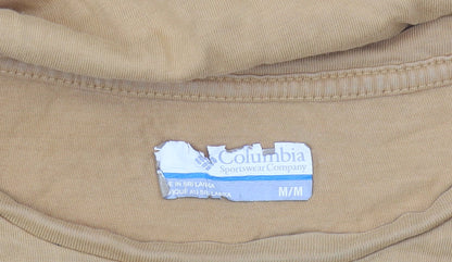 Mens UK Size M Columbia Brown  T-Shirt