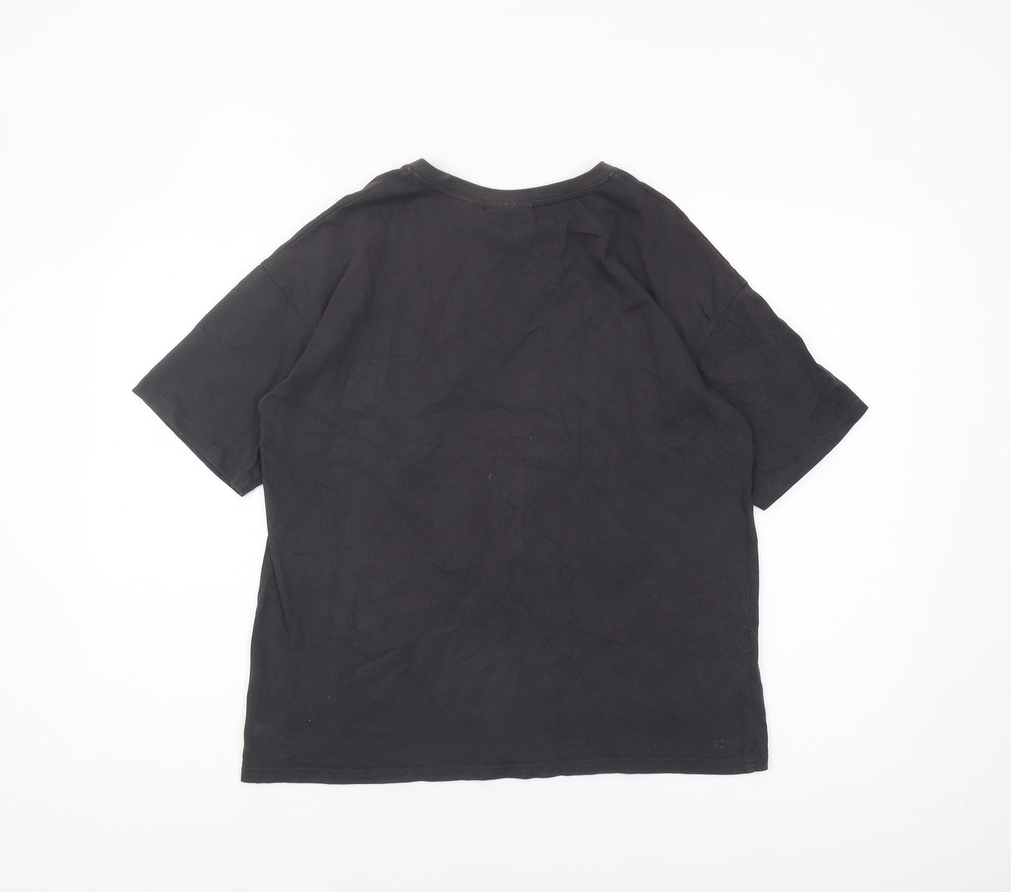 Unisex Adults UK Size XS NBA Black Basic T-Shirt