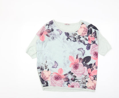 Womens UK Size M Phase Eight Multicoloured Basic Blouse