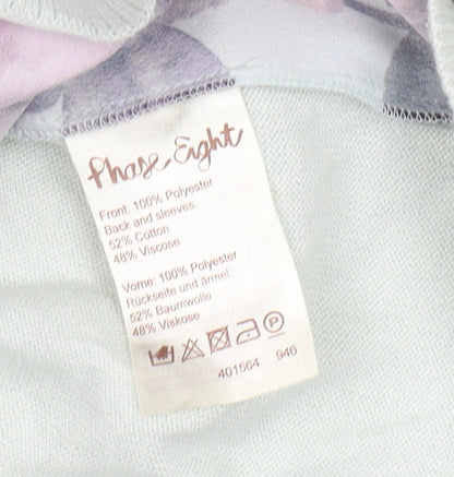 Womens UK Size M Phase Eight Multicoloured Basic Blouse