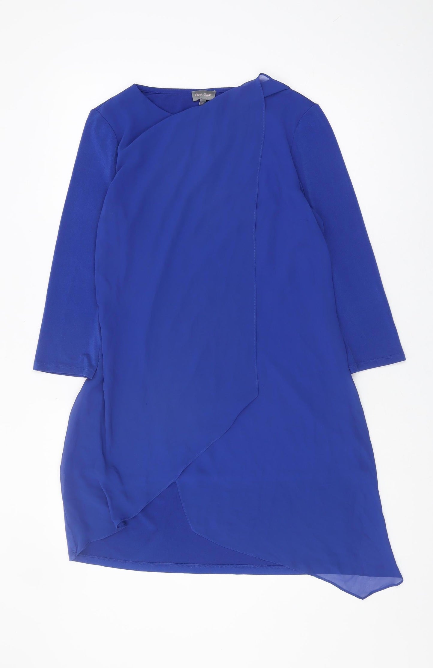 Womens UK Size 12 Phase Eight Blue Basic Blouse