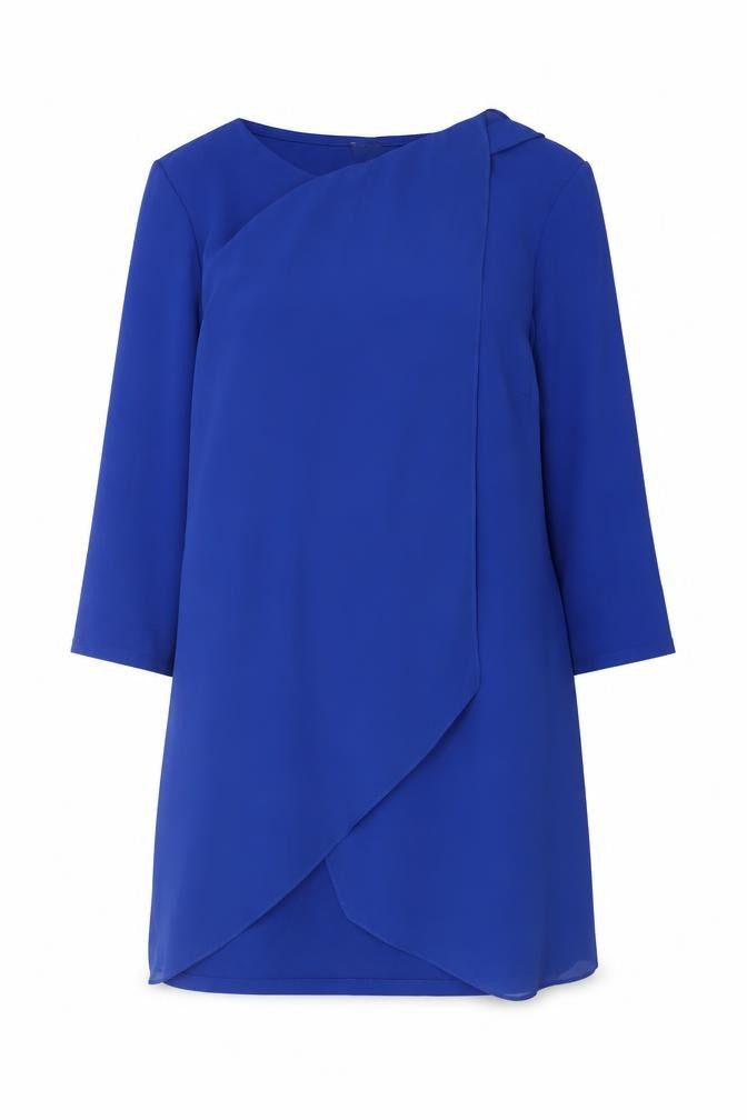 Womens UK Size 12 Phase Eight Blue Basic Blouse