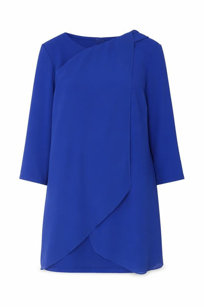 Womens UK Size 12 Phase Eight Blue Basic Blouse