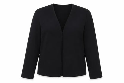 Womens UK Size 10 Debenhams Black Basic Blouse
