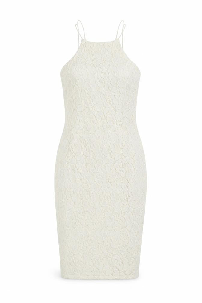 River Island Ivory Lace Dress, Size 8, Party Ready