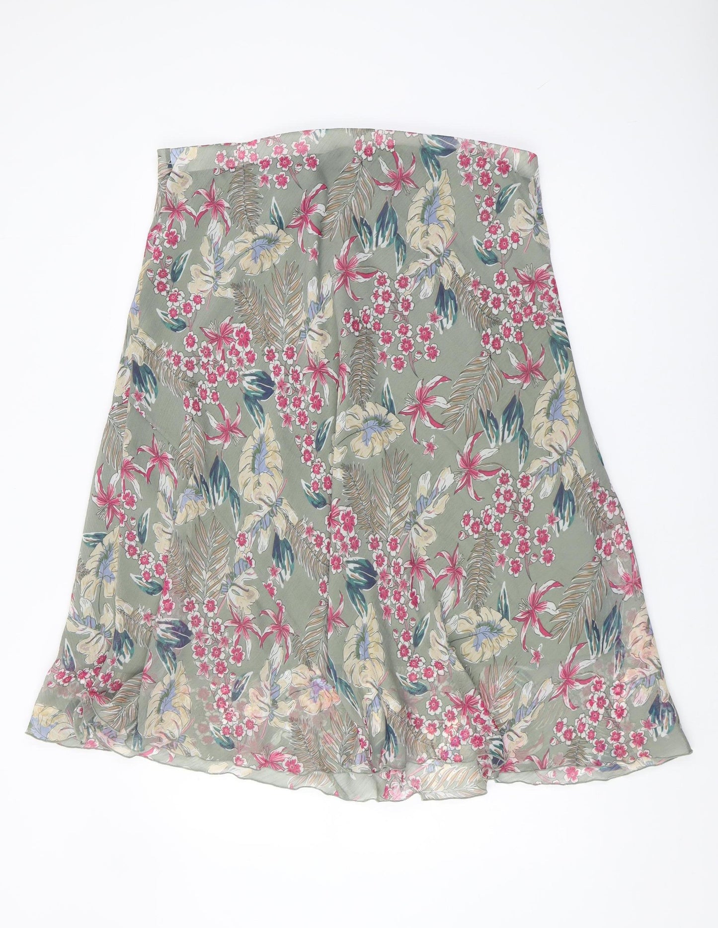 Isle Collection Women's Floral A-Line Skirt 20