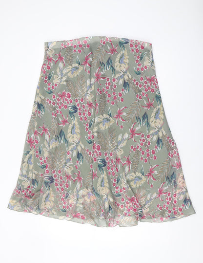 Isle Collection Women's Floral A-Line Skirt 20