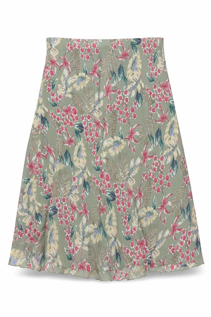 Womens UK Size 20 Isle Collection A-Line Chiffon Skirt