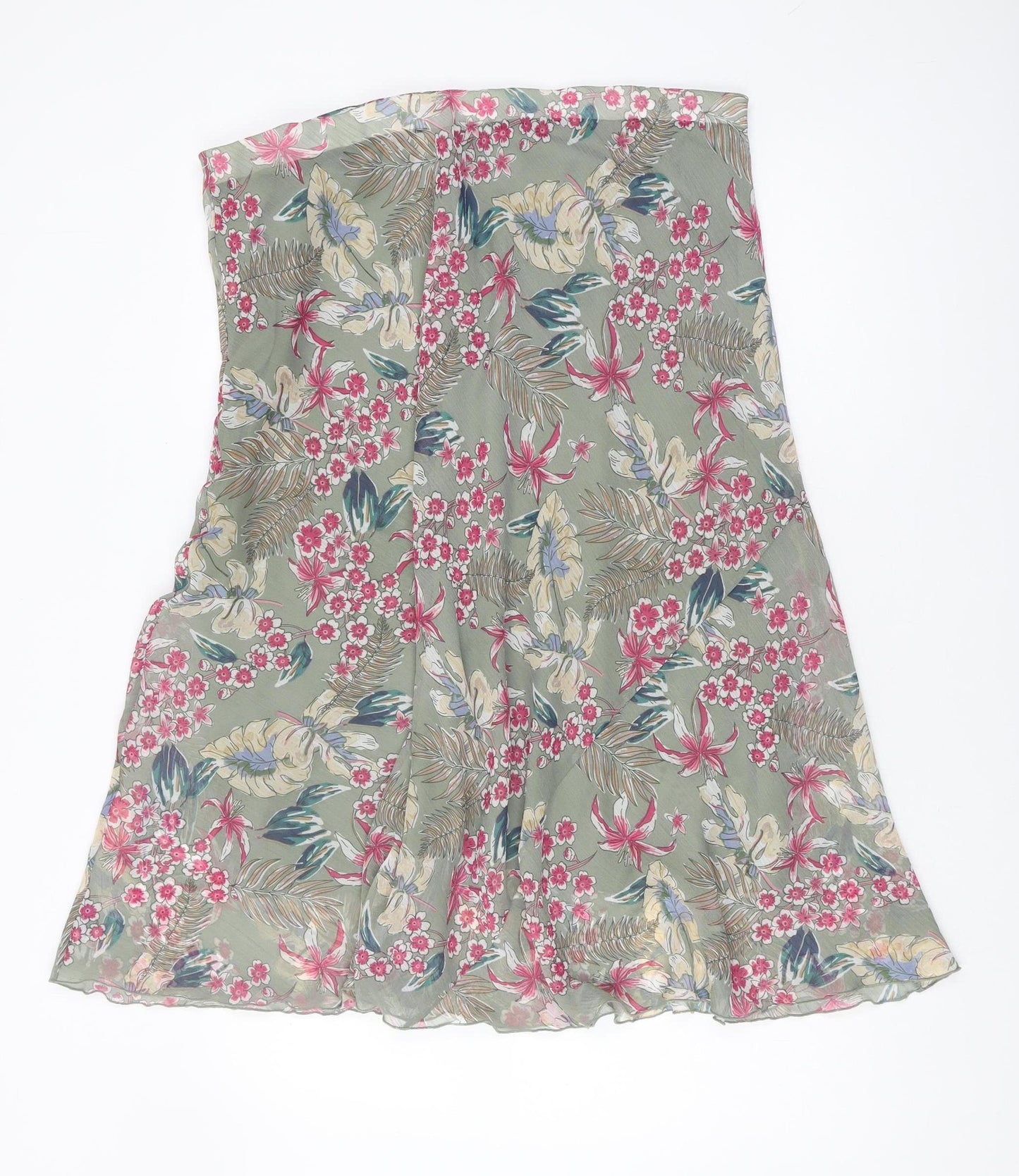 Isle Collection Women's Floral A-Line Skirt 20