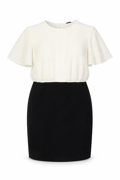 Next Women's Black Ivory Shift Dress - Size 16