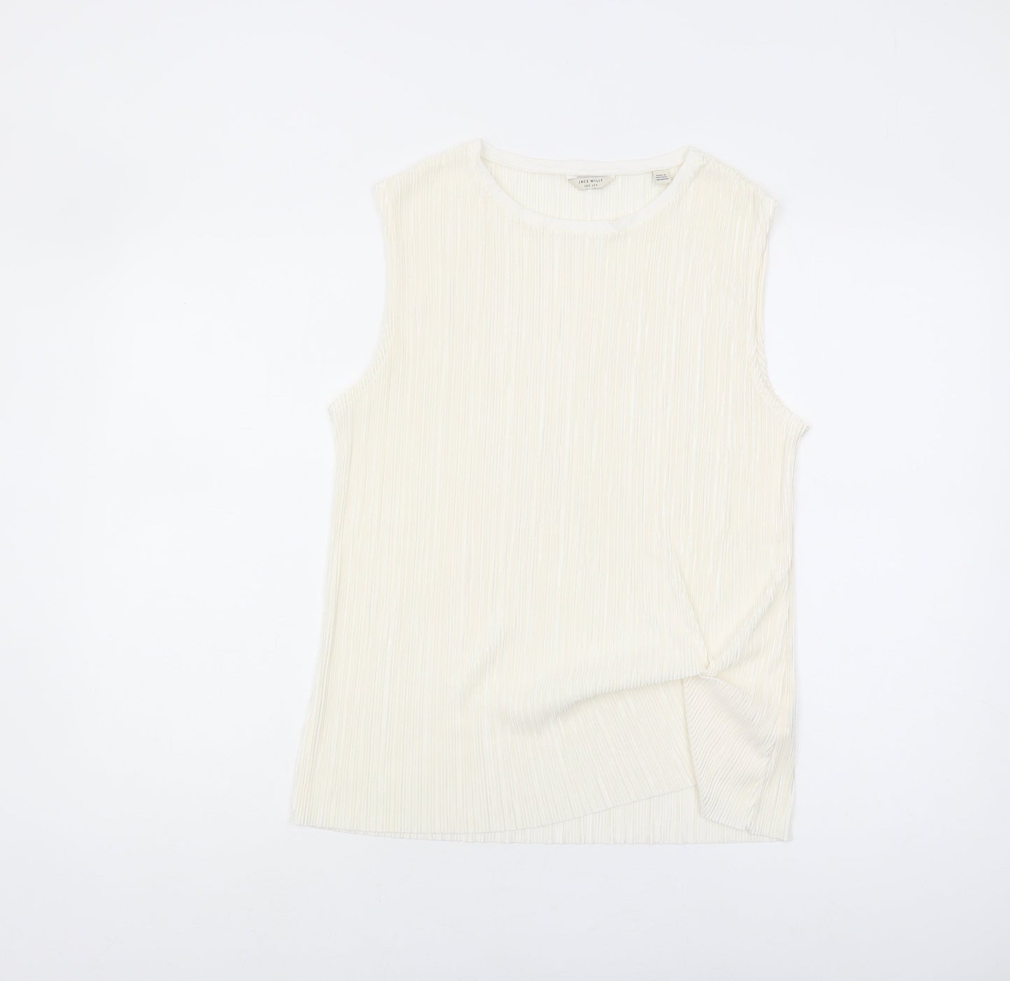 Jack Wills Women's Ivory Tank Top Size 8