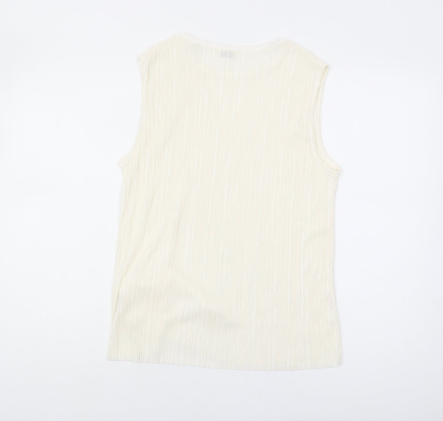 Jack Wills Women's Ivory Tank Top Size 8