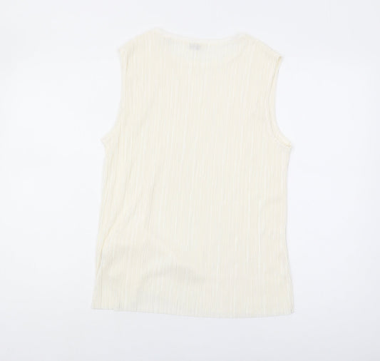 Jack Wills Women's Ivory Tank Top Size 8