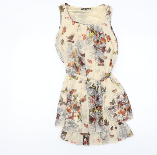 Izabel Women's Multicoloured Butterfly Blouse Size 8