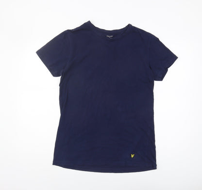 Lyle & Scott Men's Blue Crew Neck T-Shirt M