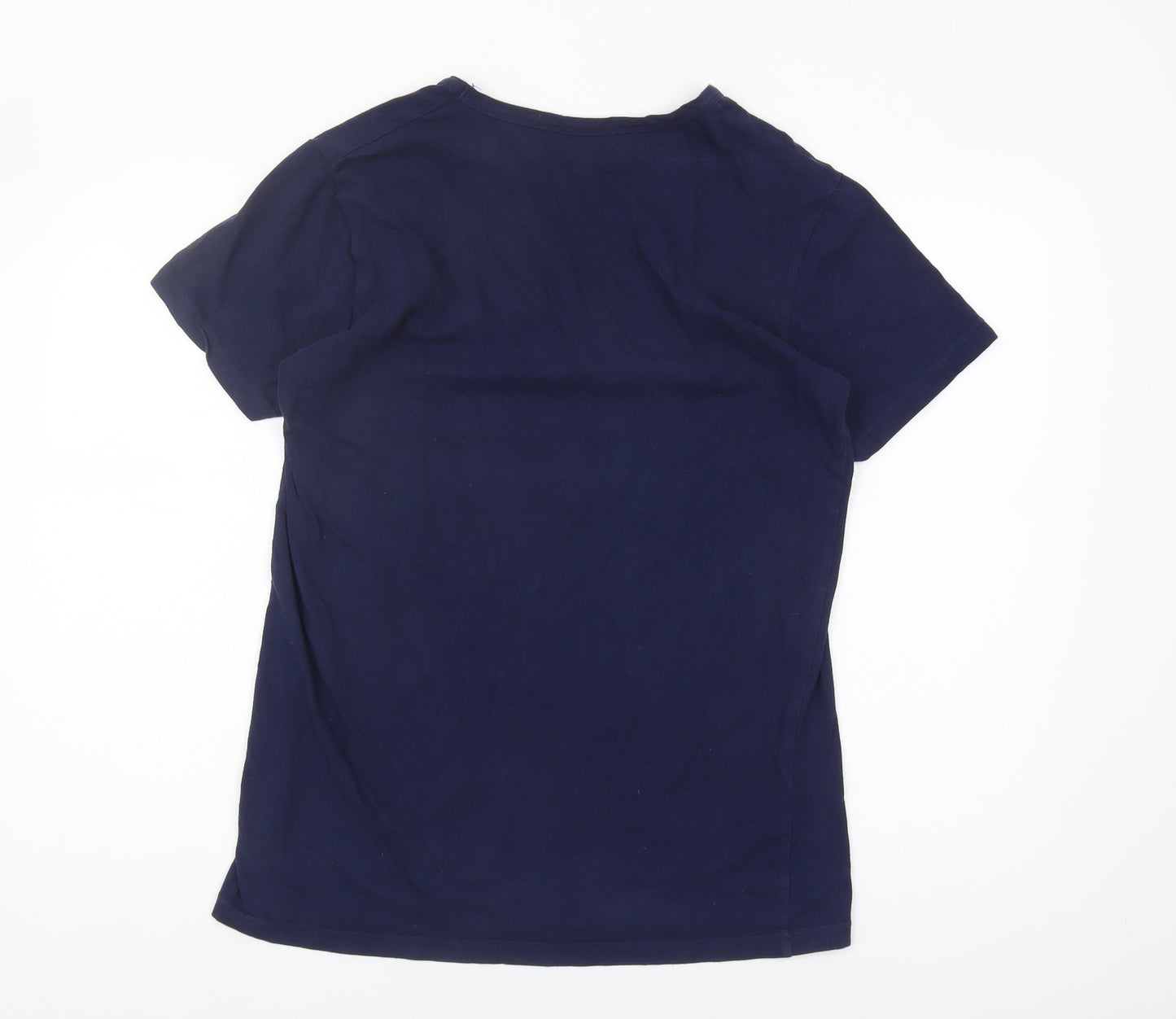 Lyle & Scott Men's Blue Crew Neck T-Shirt M