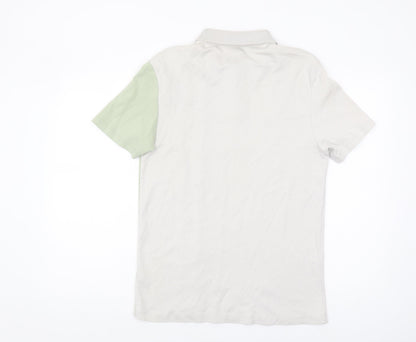 River Island Men's S Multicoloured Colourblock Polo