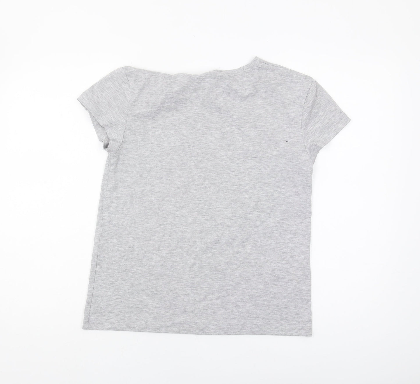 Unisex Adults UK Size S Friends Grey Basic T-Shirt