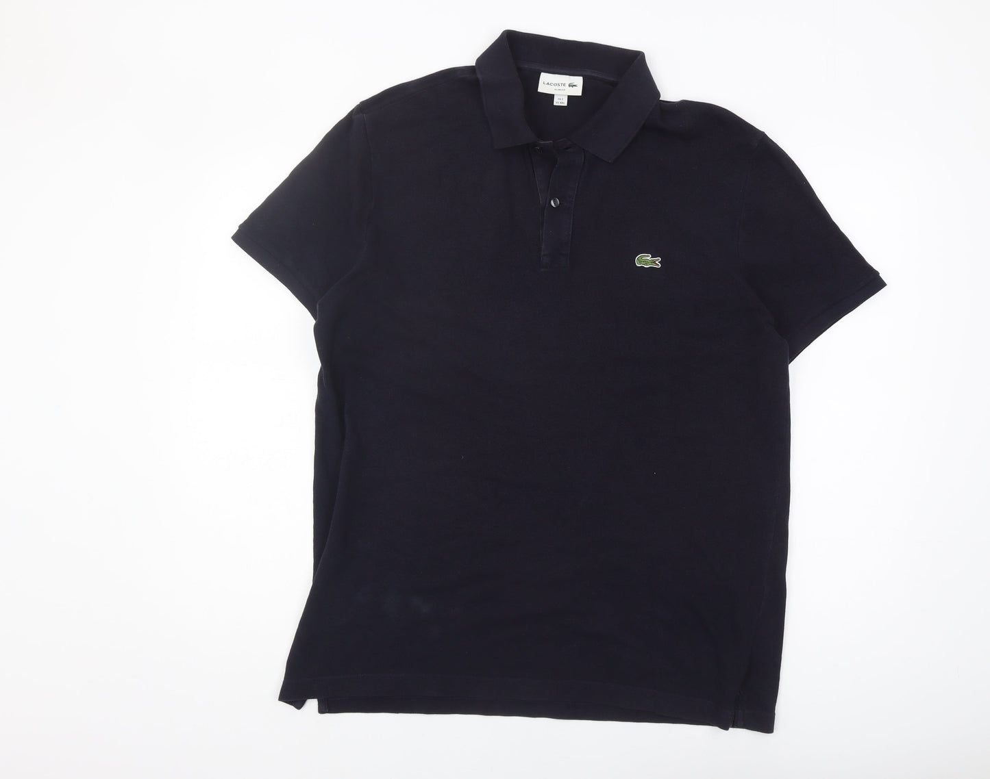 Lacoste Men's Black 2XL Polo Shirt Slim Fit
