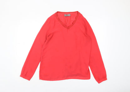 Womens UK Size M VERO MODA Red  Blouse