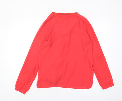 Womens UK Size M VERO MODA Red  Blouse