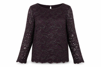 Womens UK Size 12 Marks and Spencer Purple  Blouse
