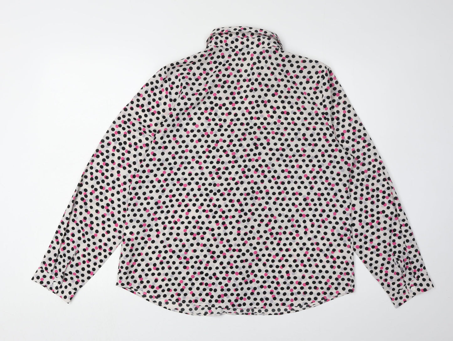 Womens UK Size 14 Marks and Spencer Multicoloured Classic Button-Up