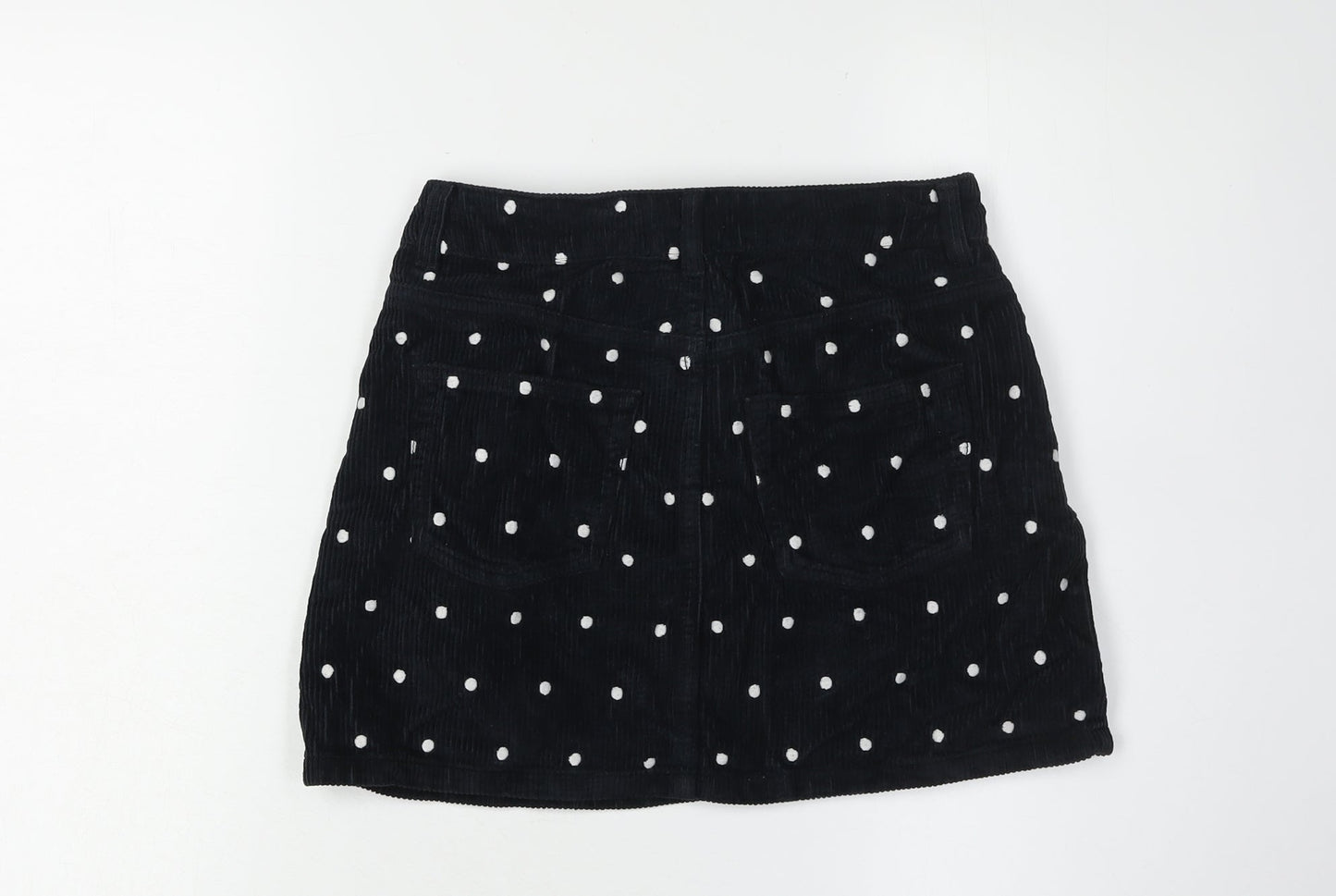 Womens UK Size 8 Topshop Mini Corduroy Skirt