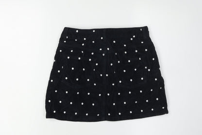 Womens UK Size 8 Topshop Mini Corduroy Skirt