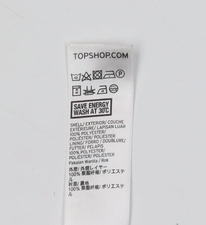 Womens UK Size 6 Topshop Pleated  Skirt