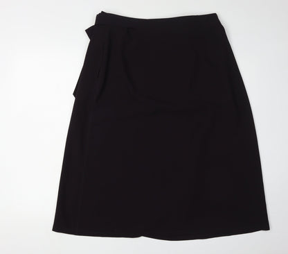 Marks and Spencer Black Women’s Wrap Skirt Size 14