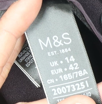 Marks and Spencer Black Women’s Wrap Skirt Size 14