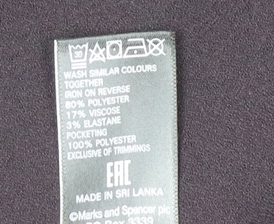 Marks and Spencer Black Women’s Wrap Skirt Size 14