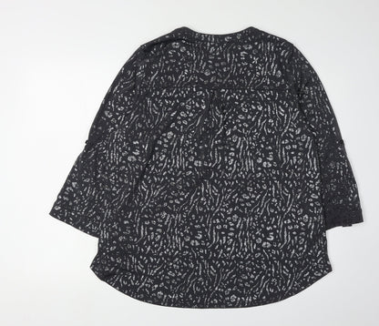 Womens UK Size 16 Roman Black  Blouse